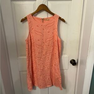 Black Swan boutique Dress. Size large. Light pink